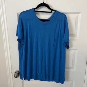 Torrid Vibrant Blue Short Sleeve Tee
